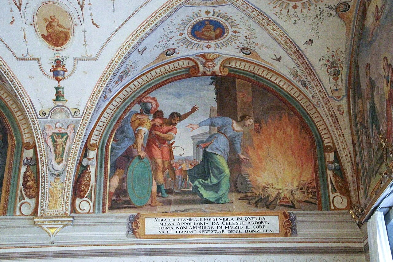Camera del granduca. Sante, Apollonia -  Villa di Poggio Imperiale